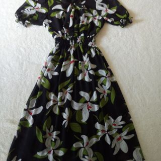 Combo Đầm maxi vải voan