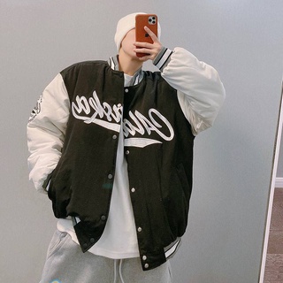 Áo bomber cúc bấm tay bồng ALASKA form rộng unisex/ Áo khoác bomber cúc bấm phối tay 2 màu trẻ trung cá tính_ranstore