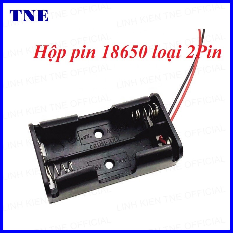 Hộp pin 18650 loại 2 pin