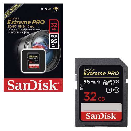 Sandisk Thẻ Nhớ Sdhc 32gb Extreme Pro Up To 95mb / S