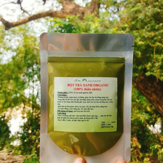 60g Bột Trà Xanh Nguyễn Chất | BigBuy360 - bigbuy360.vn