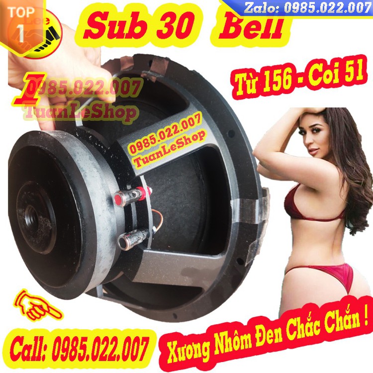 01 LOA SUB 3 TAC BELL XƯƠNG NHÔM TỪ 156 COIL 51 - GIÁ 1 LOA SÚP 30