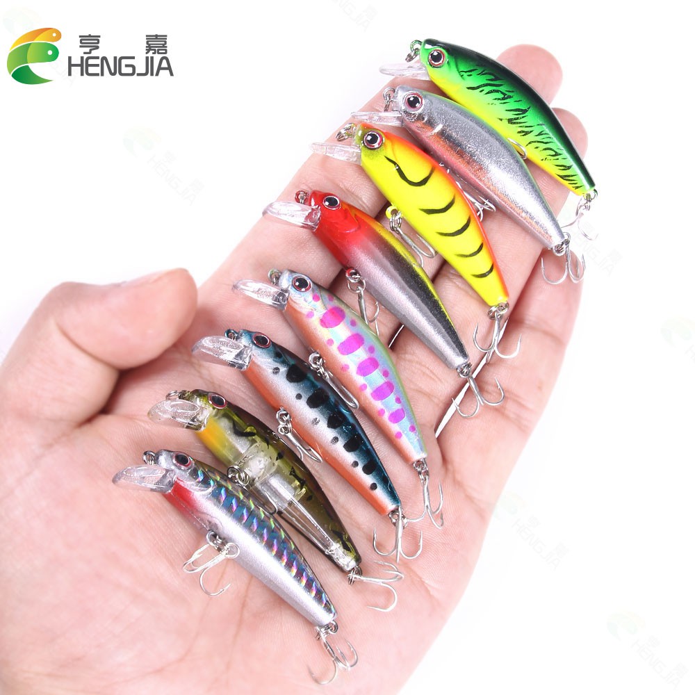 Mồi câu cá giả mắt 3D 8g/5.5cm