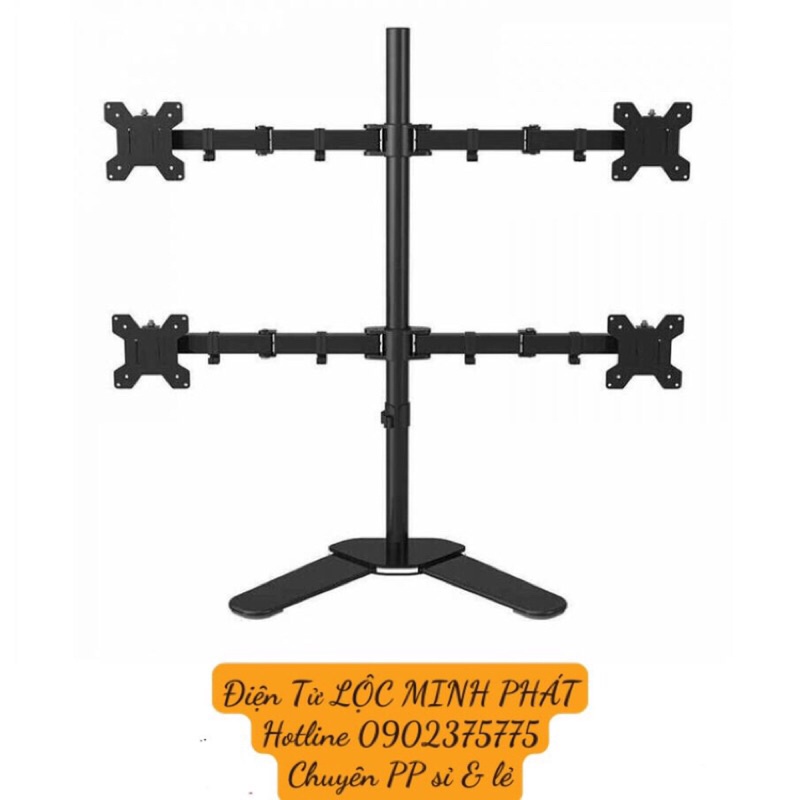 Gía Treo 4 Màn Hình Máy Tính Để Bàn M044 - [ Dùng Cho Màn Hình 14&quot; - 27&quot; ] HÀNG NHẬP KHẨU