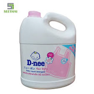 Nước giặt xả Dnee Thái Lan 3000ml Màu Hồng - DNEE HONG