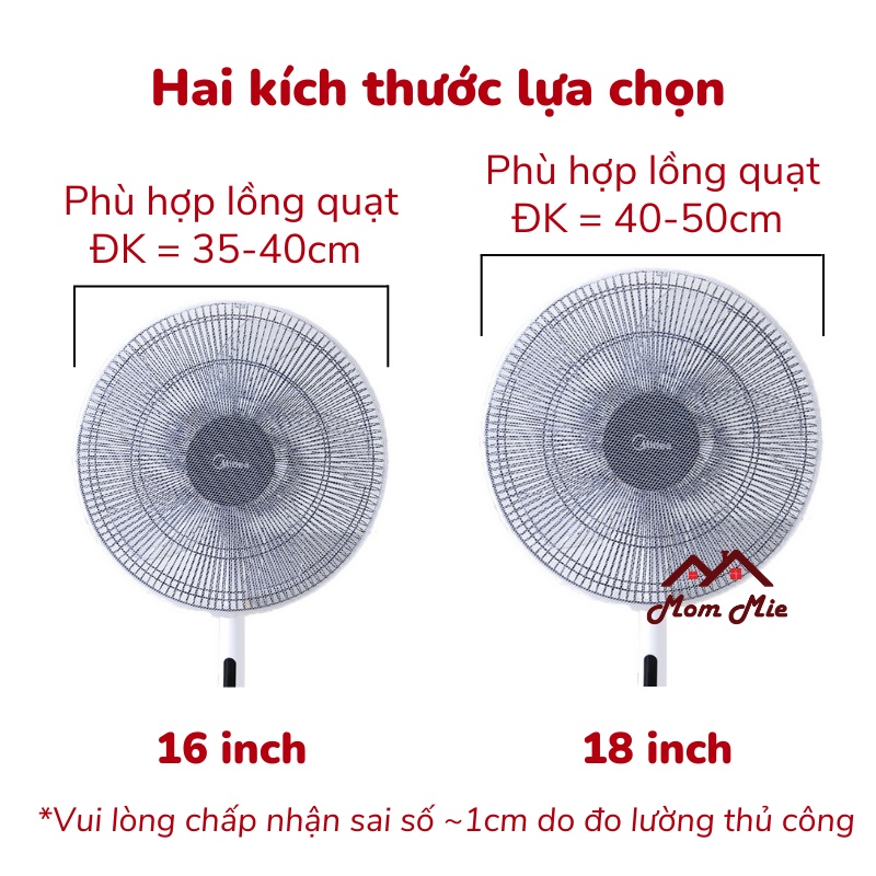 Lưới bọc quạt an toàn cho bé - J130, M111