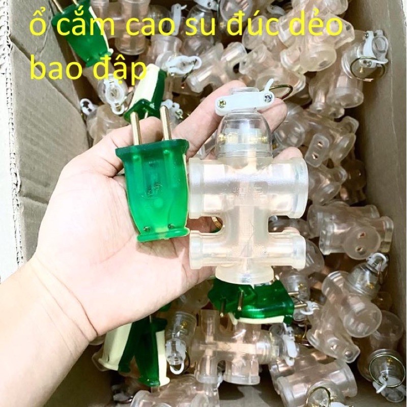 Ổ cắm, phích cắm đúc chống vỡ chịu tải cao