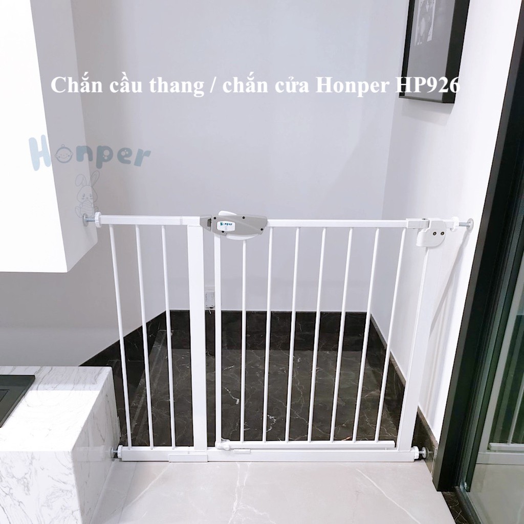 THANH CHẶN CỬA/CẦU THANG CHO BÉ THƯƠNG HIỆU HONPER- CHÍNH HÃNG- BH 1 NĂM  74- 85cm