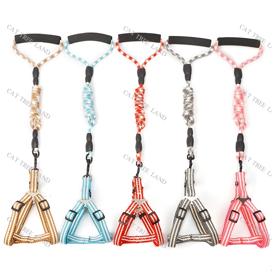 DÂY DẮT CHÓ MÈO KÈM ĐAI YẾM NGỰC - VÒNG CỔ MÈO CHÓ - DÂY XÍCH CHO THÚ CƯNG