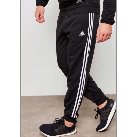 Quần Jogger nam adidas 3 sọc chất vải dư da cá cao cấp dày dặn