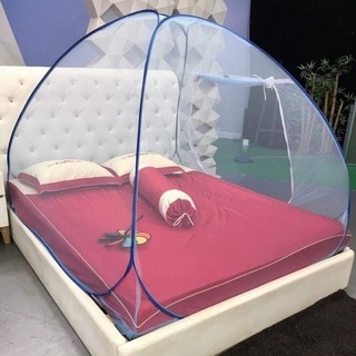 Màn Chụp Mùng Chụp Tự Bung Đỉnh Chóp Kim Ngân Chống Muỗi Hiệu Quả