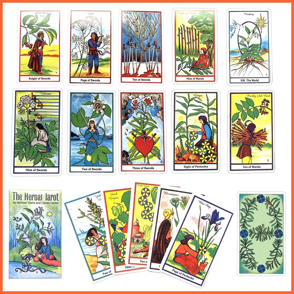 Bộ Bài Tarot PDF Guidebook Fate Divination Bằng Tiếng Anh