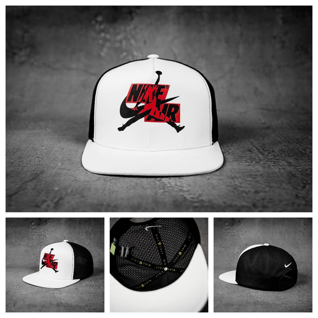 Mũ Snapback Nón Kết Cao Cấp Jordan White 2021