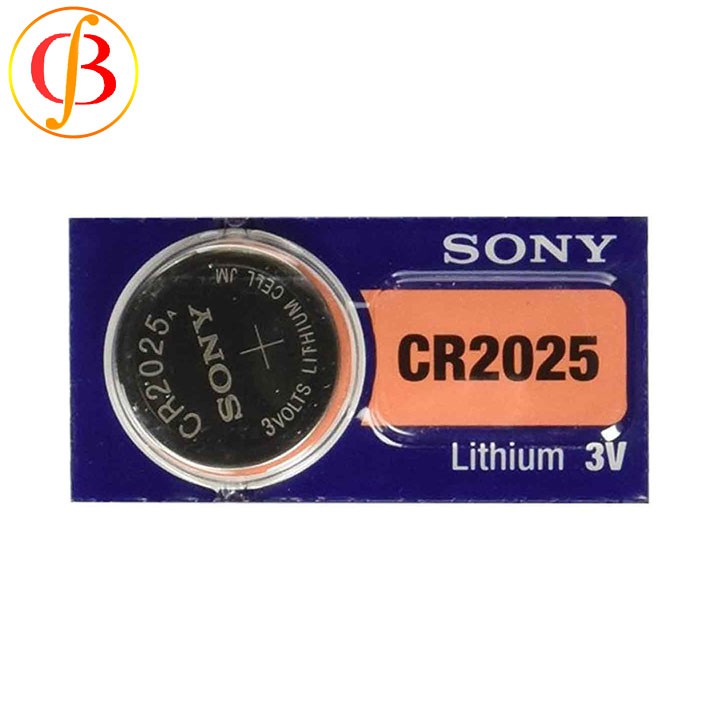 Pin CR2025 Sony Lithium 3V (Vỉ 1 viên)