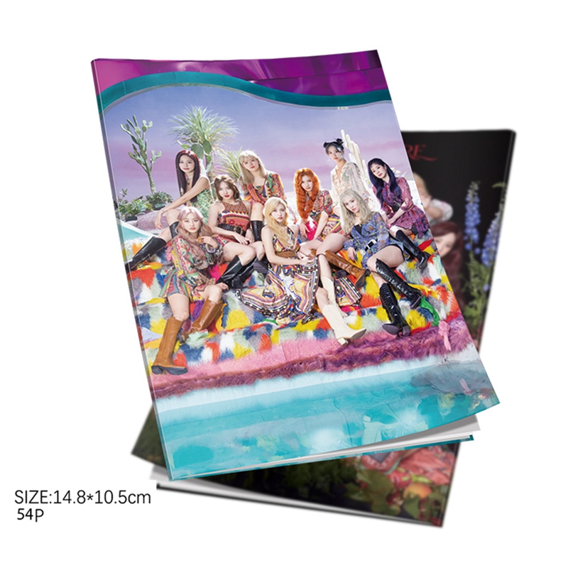 Quyển album ảnh hình nhóm twice đẹp mắt cho fan hâm mộ