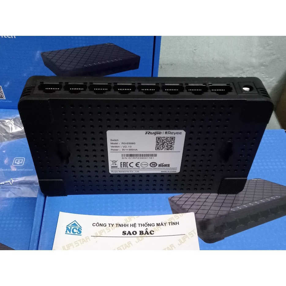 Bộ chia mạng Gigabit 10/100/1000 Ruijie RG-ES08G