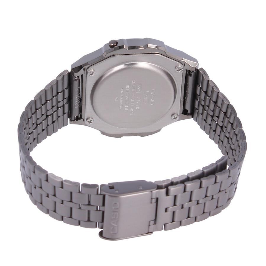 Đồng hồ Casio nam nữ A171WE-1A dây kim loại bill Hàn