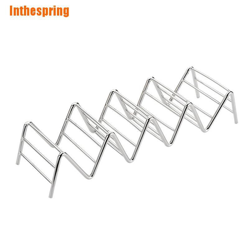 Giá Để Bánh Taco 1-4 Ngăn Bằng Thép Không Gỉ