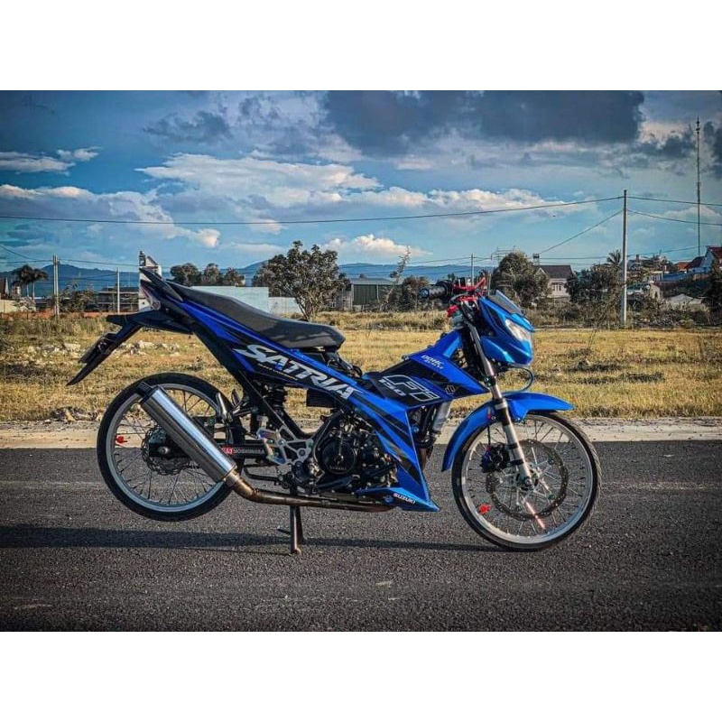 Tem rời satria xanh gp