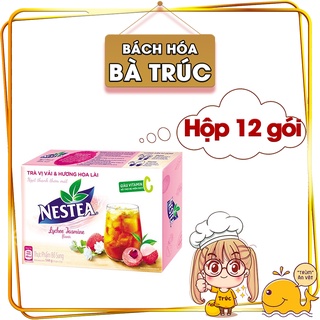 Trà Nestea vị Vải & hương Hoa Lài (Hộp 12 gói x 12g)