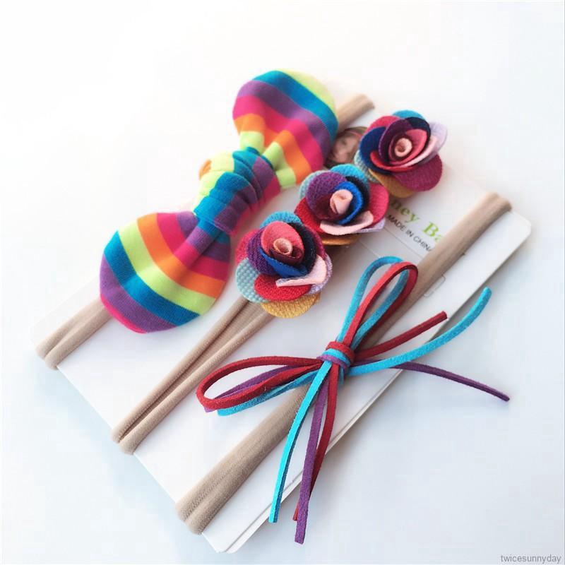 Băng Đô Họa Tiết Đa Dạng Xinh Xắn Dễ Thương Cho Em Bé