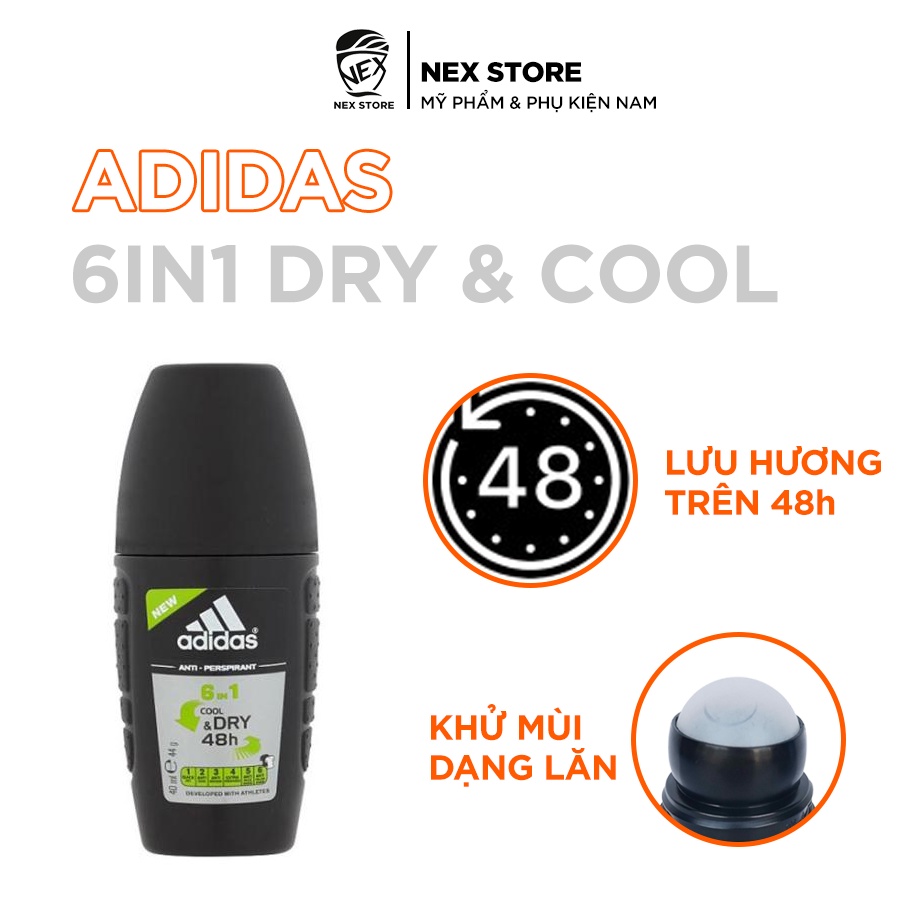 Lăn khử mùi nam, lăn nách nam Adidas chính hãng bản cao cấp 2021 - NeX Store | BigBuy360 - bigbuy360.vn