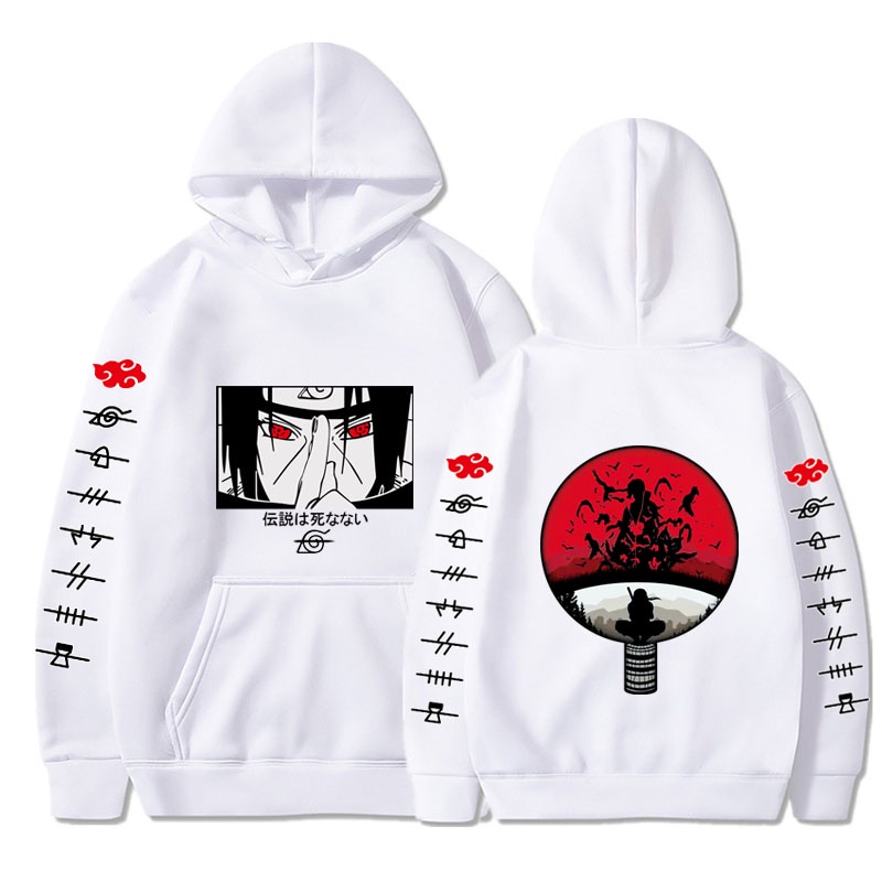 ÁO Hoodie in hình Itachi Anime Sweatshirt Uzumaki Akatsuki Sakura Kakashi Sasuke Hinata Hyuga độc đẹp