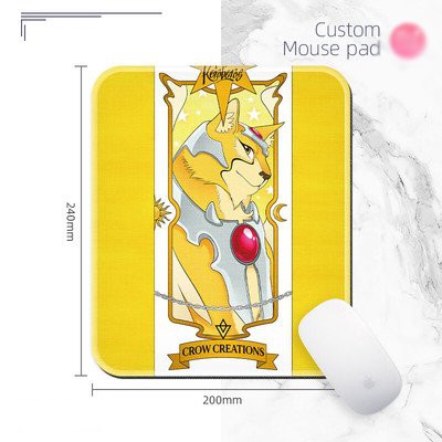 Miếng di chuột in hình SAKURA THỦ LĨNH THẺ BÀI ver LÁ BÀI Cardcaptor Sakura anime chibi nhiều mẫu kê chuột lót chuột