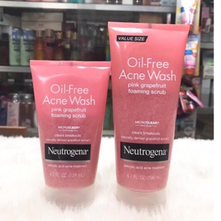 Sữa Rửa Mặt Neutrogena Pink Grapefruit Foaming Scrub