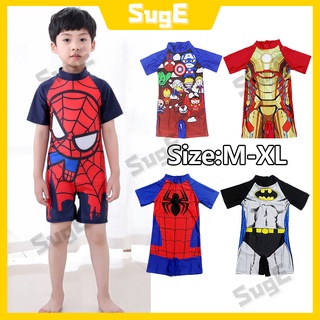 Bộ Đồ Bơi In Hình Người Nhện Dễ Thương Cho Bé Trai
