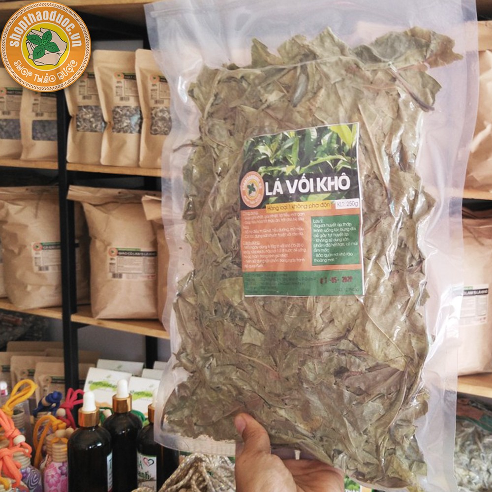 Lá Vối Khô ép chân không Gói 250G Thanh Nhiệt, Lợi Tiểu, Đào Thải Độc Tố