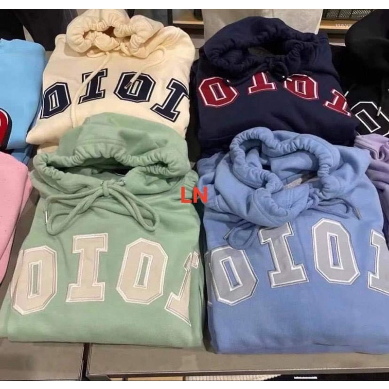 Áo hoodie ép nổi OIOI LN11