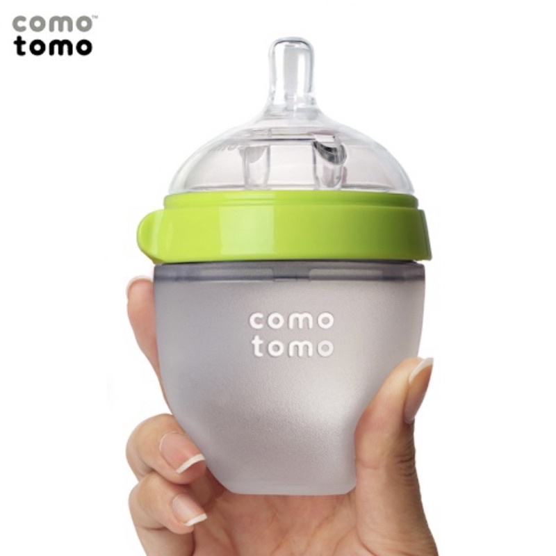 Bình sữa Comotomo 150ml/250ml núm Silicone siêu mềm