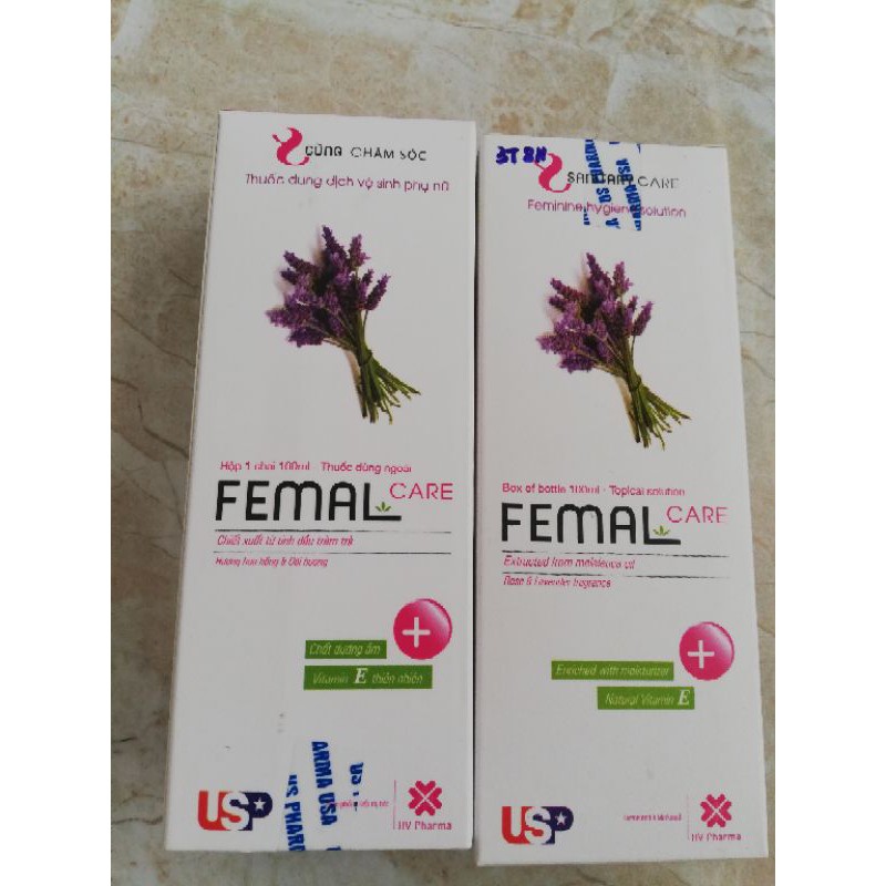 femal care vệ sinh phụ nữ của công ty pharma USA