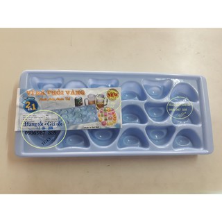 KHAY ĐÁ, KHUÔN THẠCH RAU CÂU THỎI VÀNG, VỈ NƯỚC ĐÁ