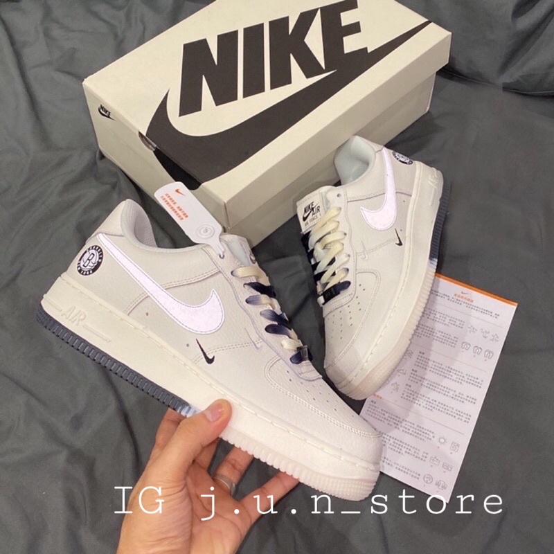 GIÀY AF1 BROOKLYN CREAM LAI AU [ FULL BOX + FREE SHIP ] | WebRaoVat - webraovat.net.vn