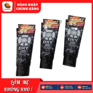 Sữa rửa mặt cho nam oxy deep wash nhật bản 130g