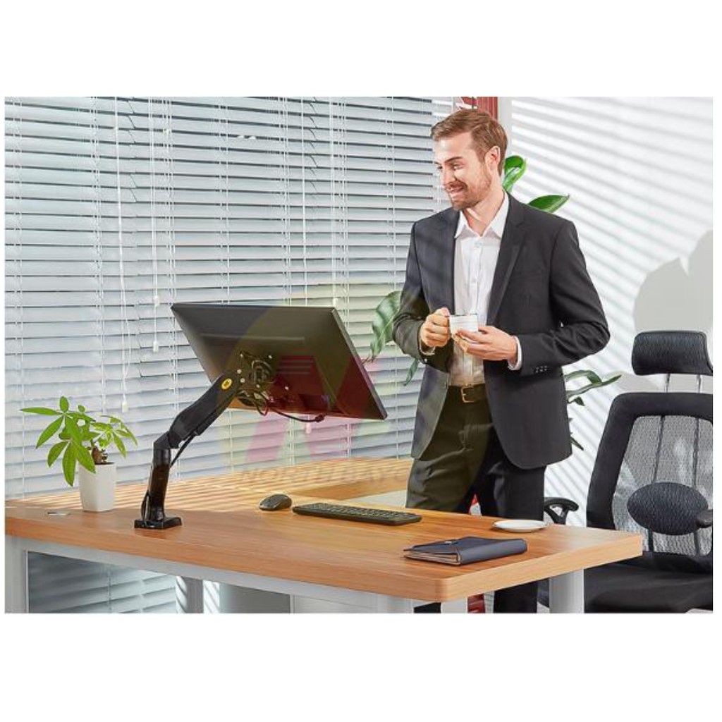 Giá treo màn hình máy tính nhập khẩu 1 tay North Bayou cho màn hình 17-27inch  | BigBuy360 - bigbuy360.vn