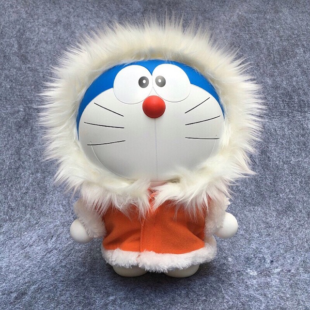 [ Hàng có sẵn ] Mô hình Doraemon áo choàng lông