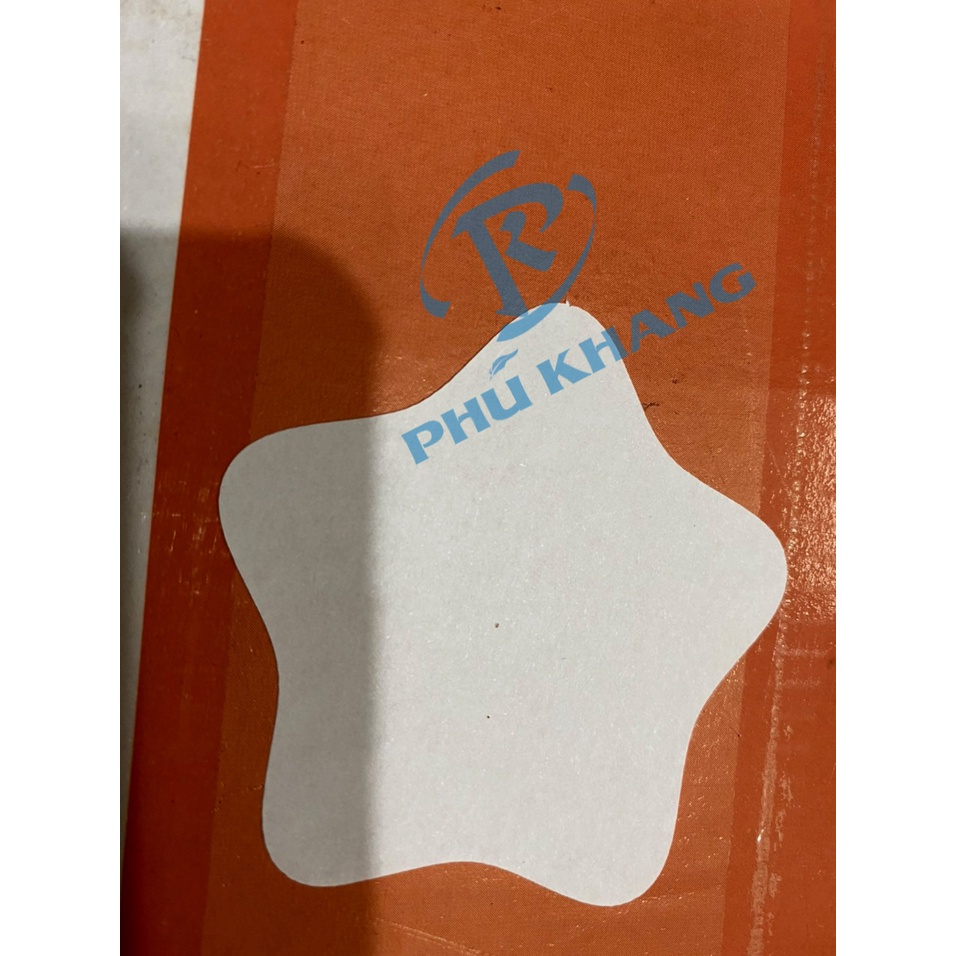 Giấy decal nhám cắt sẵn hình sao