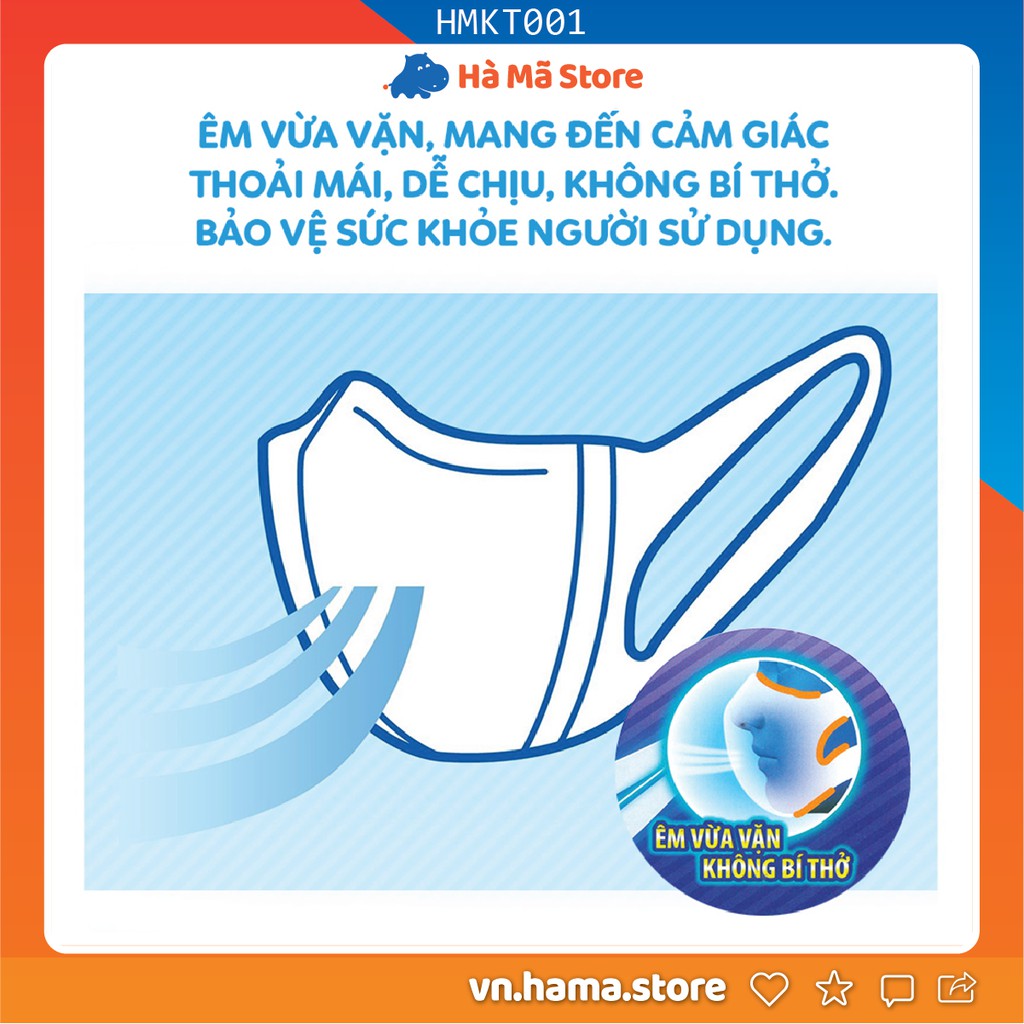 [Giữ Giá] Combo 10 Khẩu trang 3D Mask xuất Hàn, Nhiều lớp.