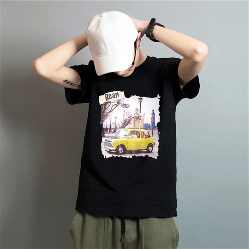 Bộ quần áo Mr Bean bằng cotton thoải mái, phù hợp cho nam giới mặc tại nhà hoặc lái xe - Mẫu mới từ 