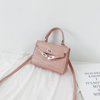 [NEW] Túi da nữ đeo chéo mini vân cá sấu - A238