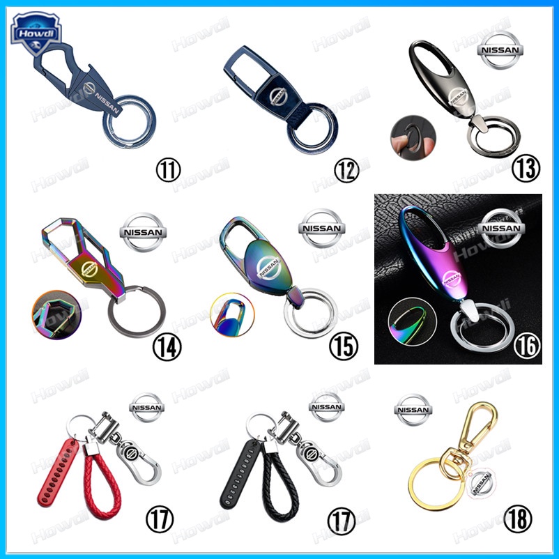 Móc Khóa Kim Loại Sáng Tạo Có logo Cho Nissan