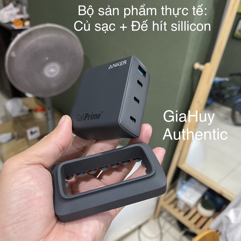 Củ sạc nhanh ANKER 747 GaNPrime 150W 3C-1A PPS /PD 100W - A2340