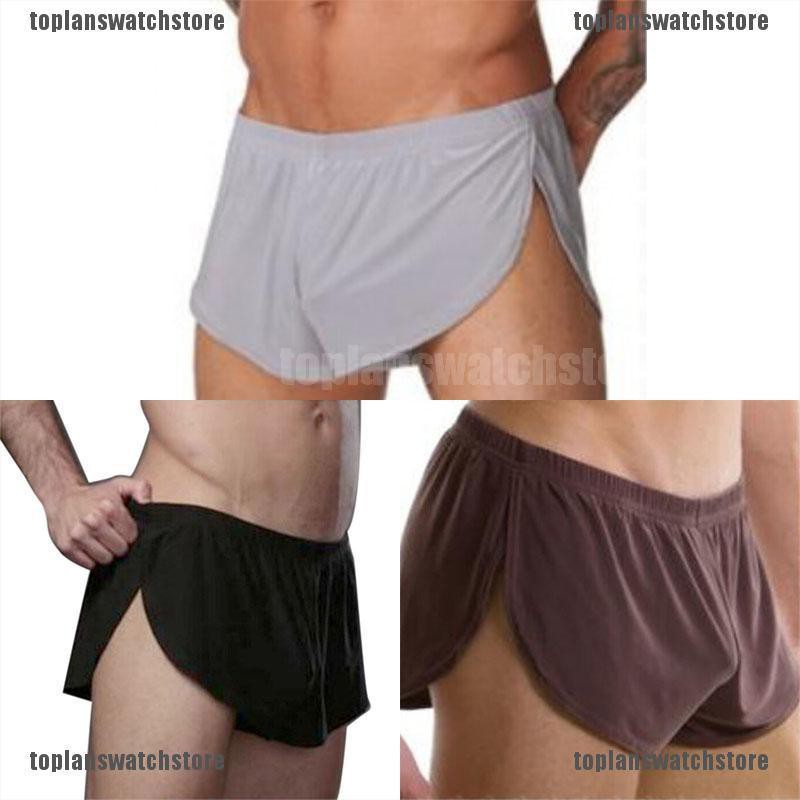 Quần lót boxer ngắn chữ U phong cách đơn giản cho nam
