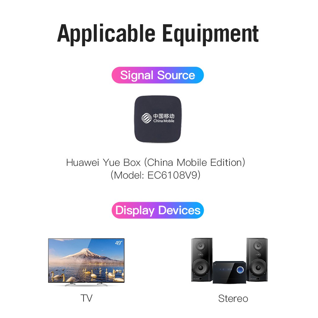 Dây cáp chuyển đổi VENTION từ cổng 3.5mm sang 3RCA AV cho điện thoại Huawei Yue