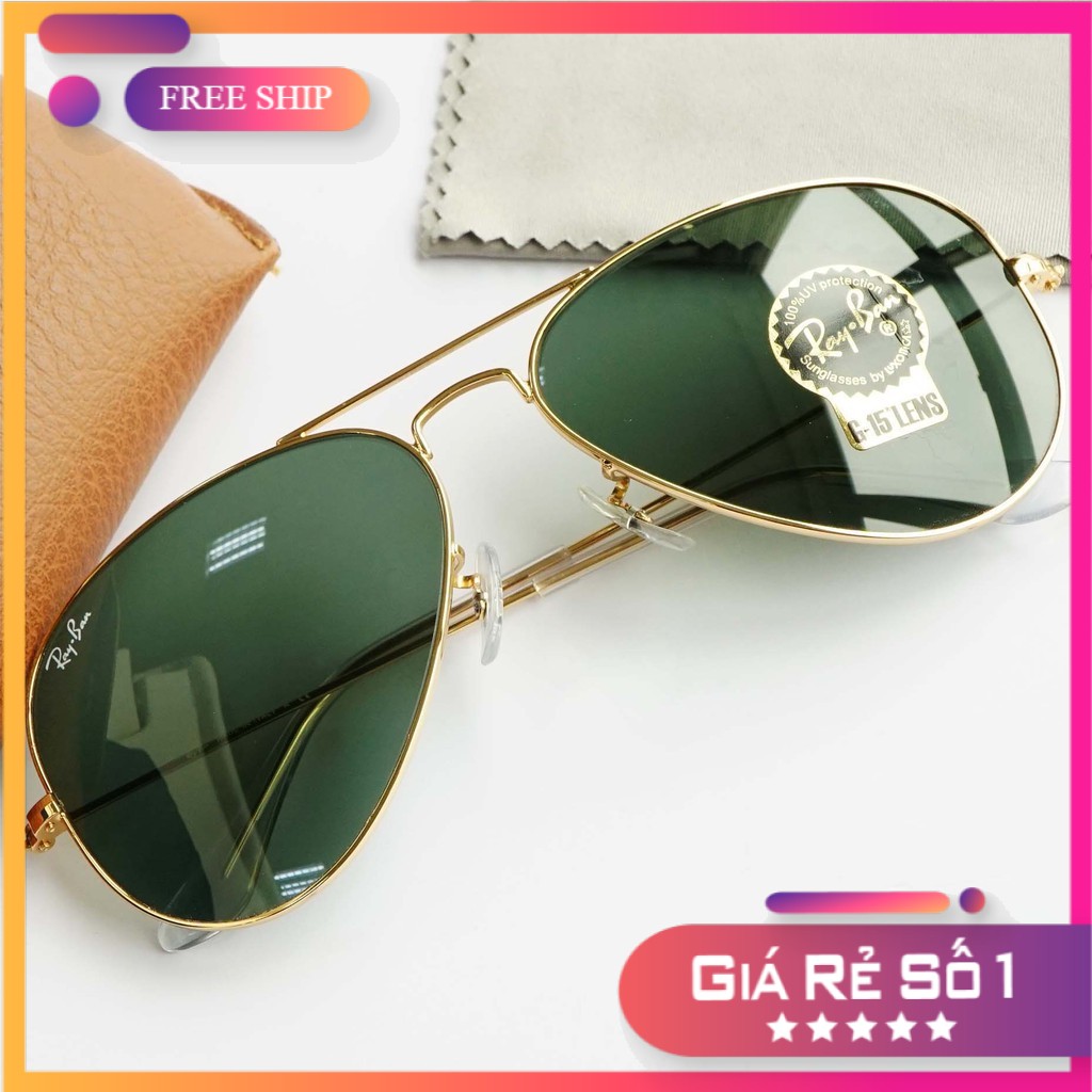 Kính mắt nam Ray Ban RB2035 GỌNG VÀNG FULL BOX [FREE SHIP]