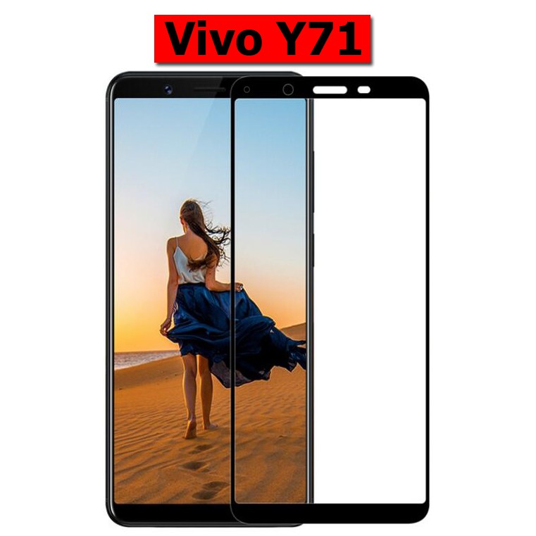 Kính cường lực full màn hình 5D Vivo Y71