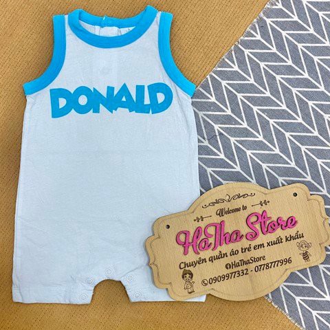 Romper / Body đùi Donald bé trai